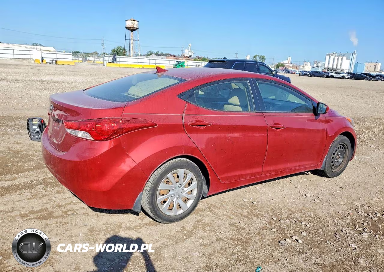2013 Hyundai Elantra Gls VIN:KMHDH4AE5DU519437 - 3