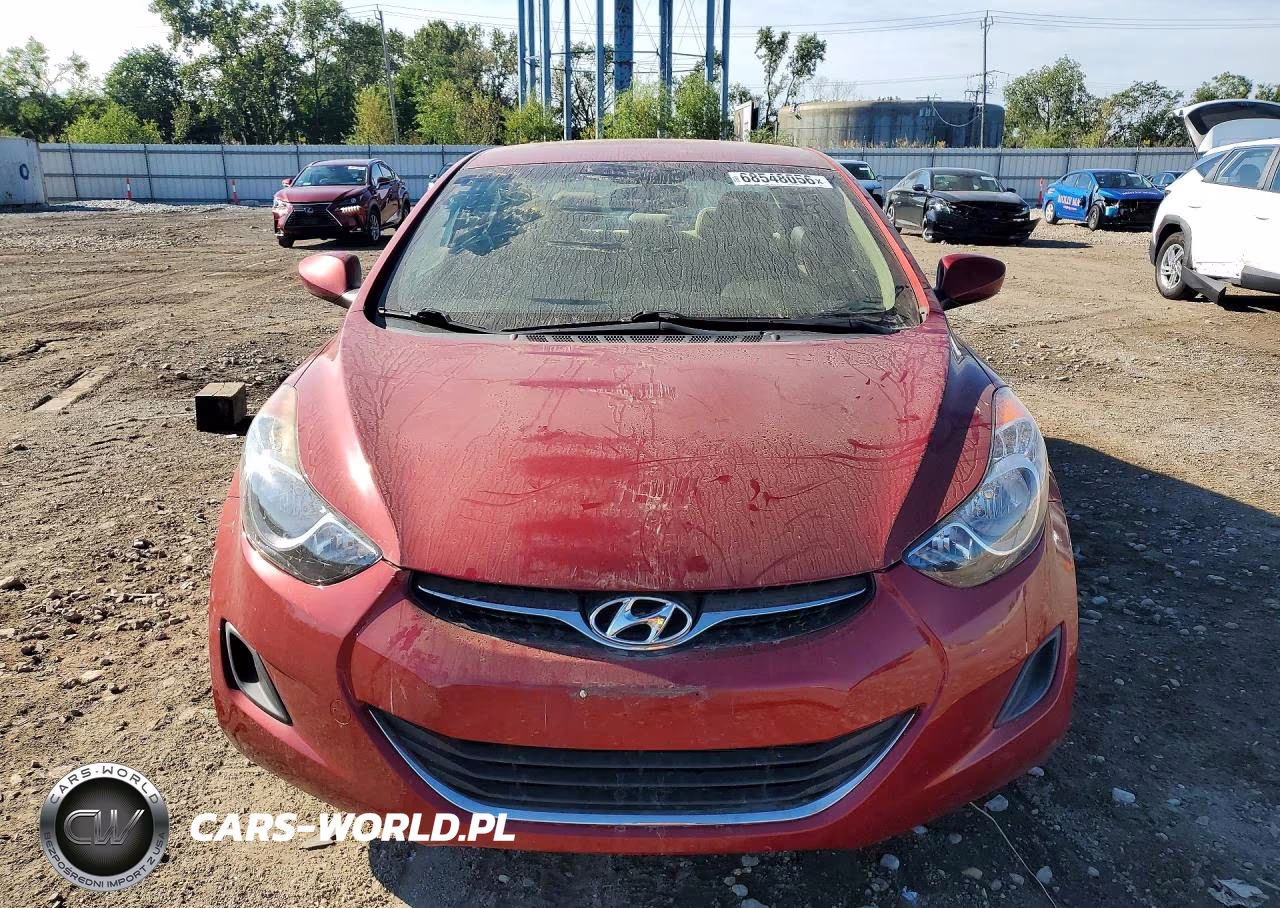 2013 Hyundai Elantra Gls VIN:KMHDH4AE5DU519437 - 5