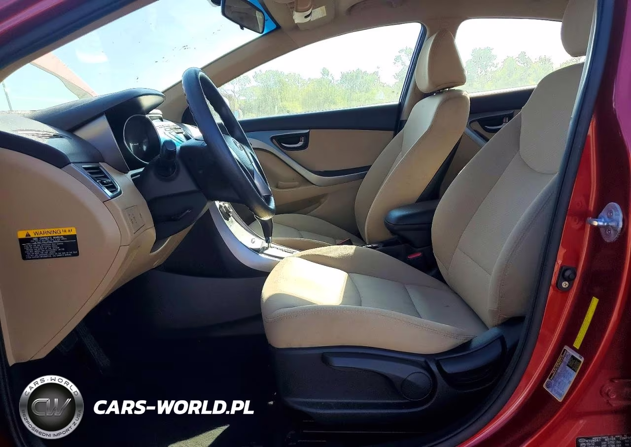 2013 Hyundai Elantra Gls VIN:KMHDH4AE5DU519437 - 7