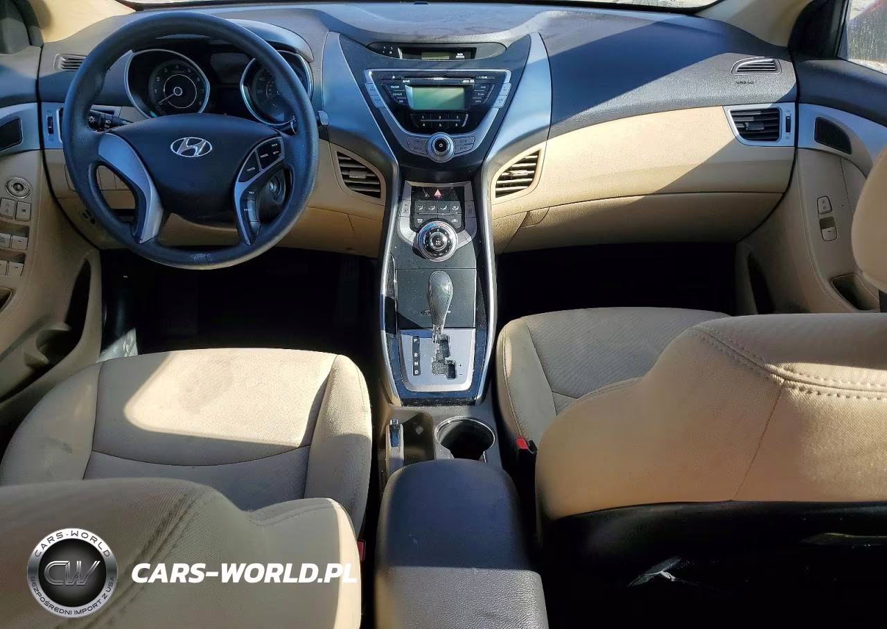 2013 Hyundai Elantra Gls VIN:KMHDH4AE5DU519437 - 8