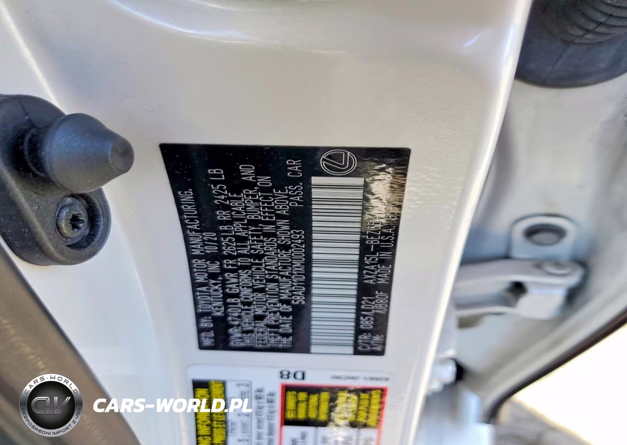 2021 Lexus Es 250 Base VIN:58AD11D1XMU002493 - 13