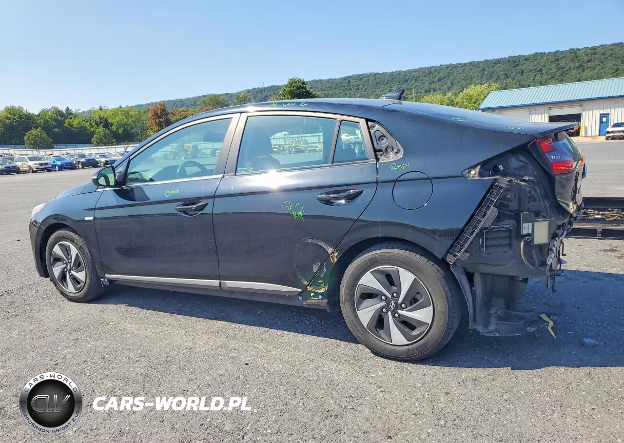 2017 Hyundai Ioniq Sel VIN:KMHC75LC0HU053468 - 2