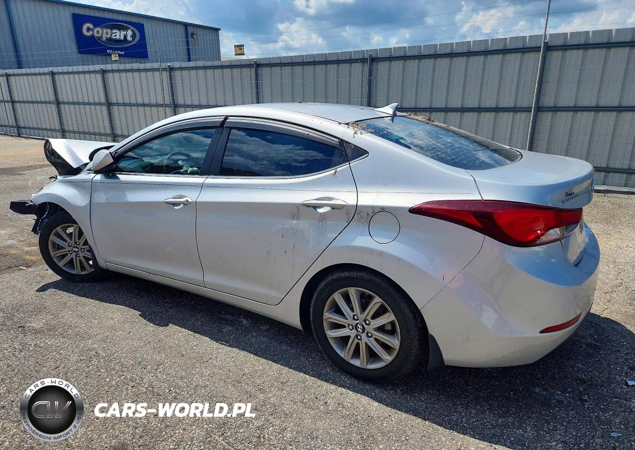 2015 Hyundai Elantra Se VIN:5NPDH4AE3FH610966 - 2
