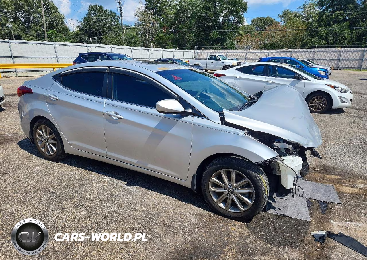 2015 Hyundai Elantra Se VIN:5NPDH4AE3FH610966 - 4