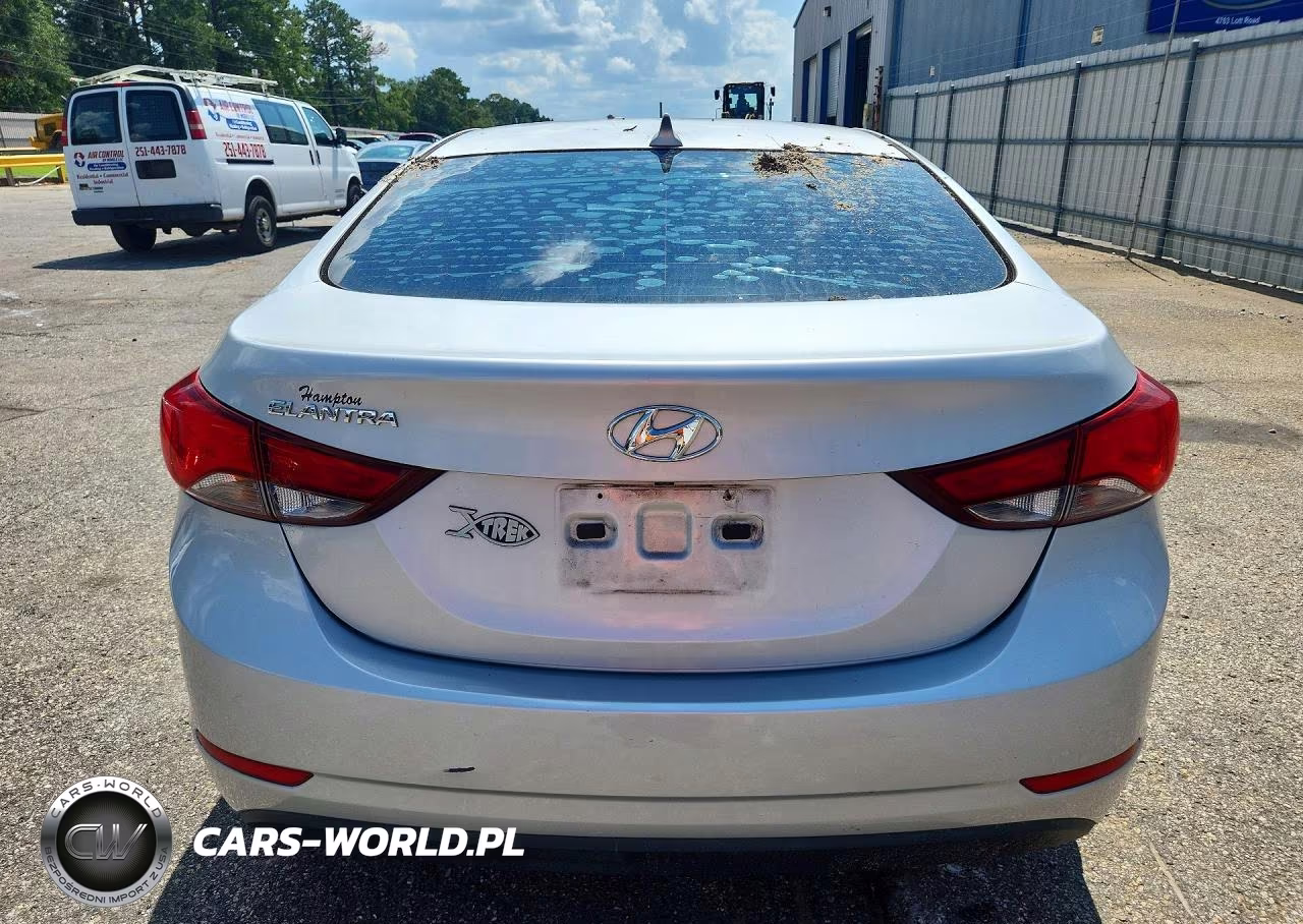 2015 Hyundai Elantra Se VIN:5NPDH4AE3FH610966 - 6