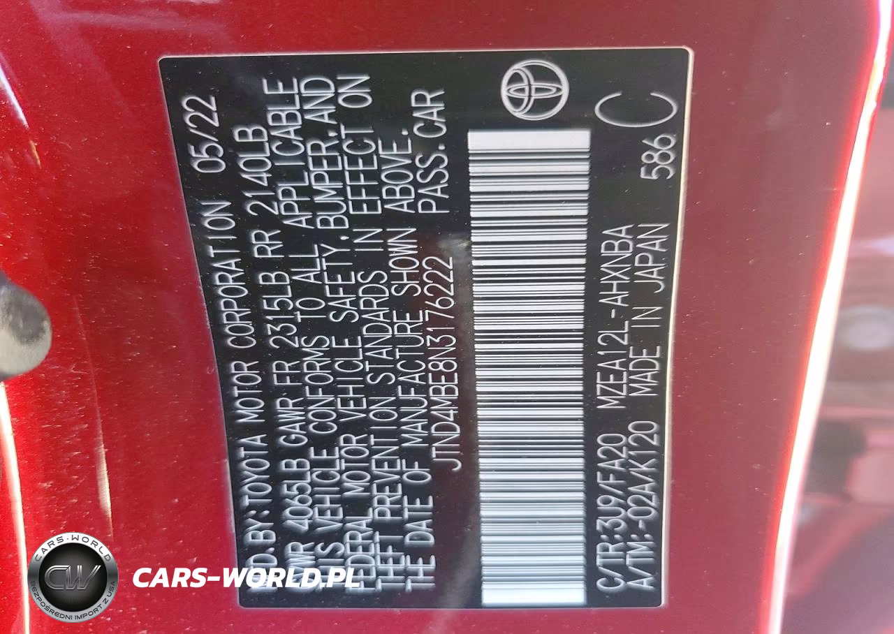 2022 Toyota Corolla Hatchback Se VIN:JTND4MBE8N3176222 - 13