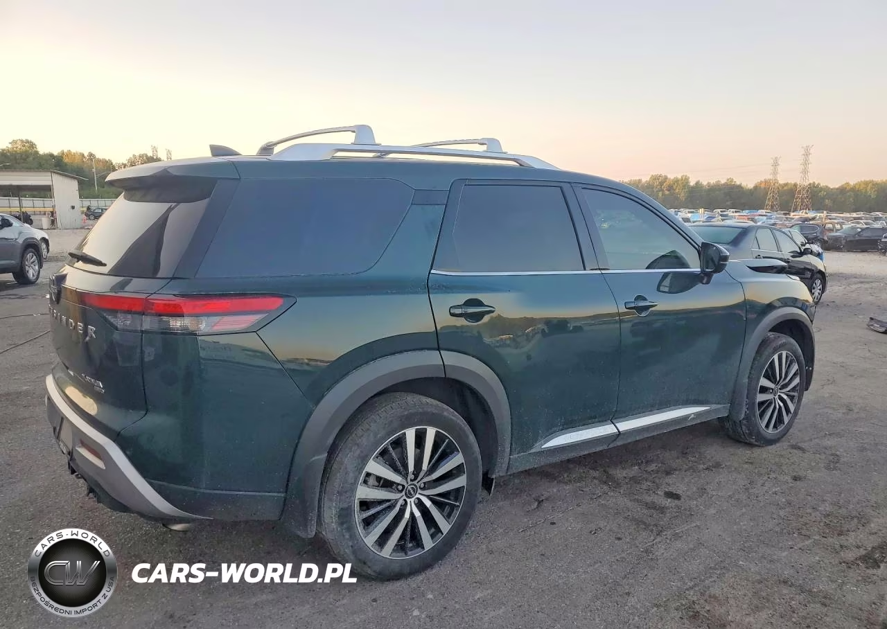2025 Nissan Pathfinder Platinum VIN:5N1DR3DK4SC217424 - 3