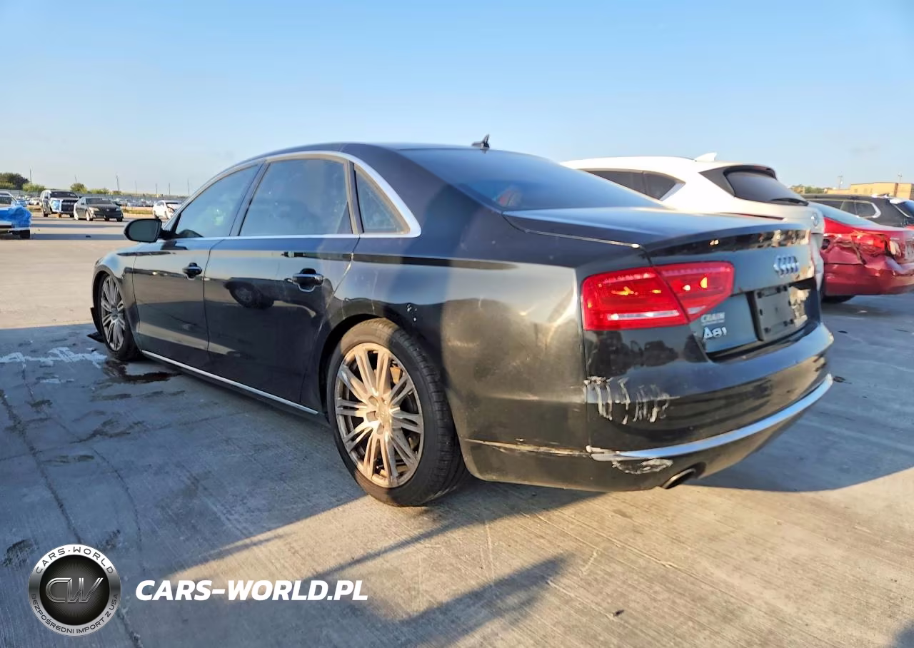 2014 Audi A8 L Quattro VIN:WAURGAFD4EN002439 - 2