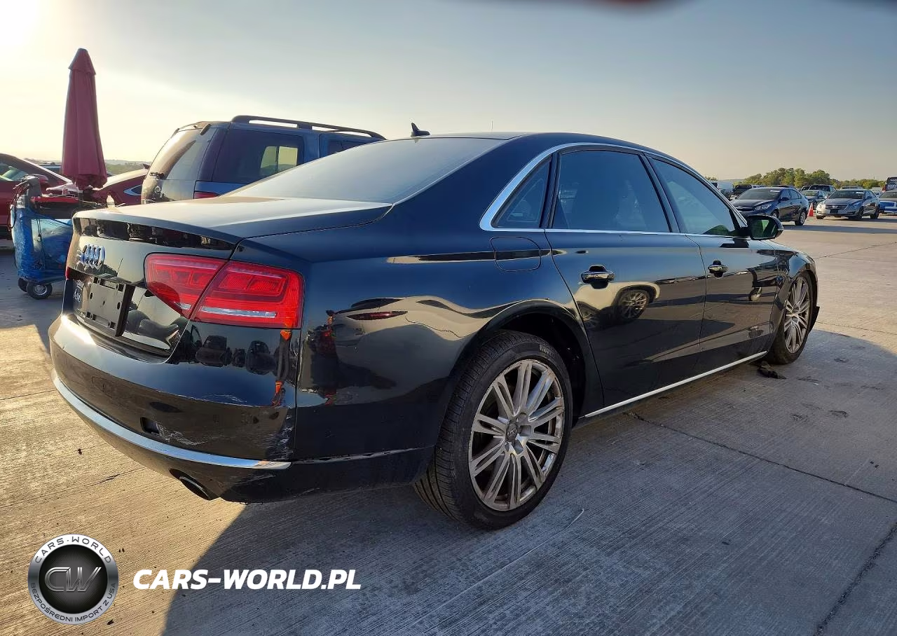 2014 Audi A8 L Quattro VIN:WAURGAFD4EN002439 - 3