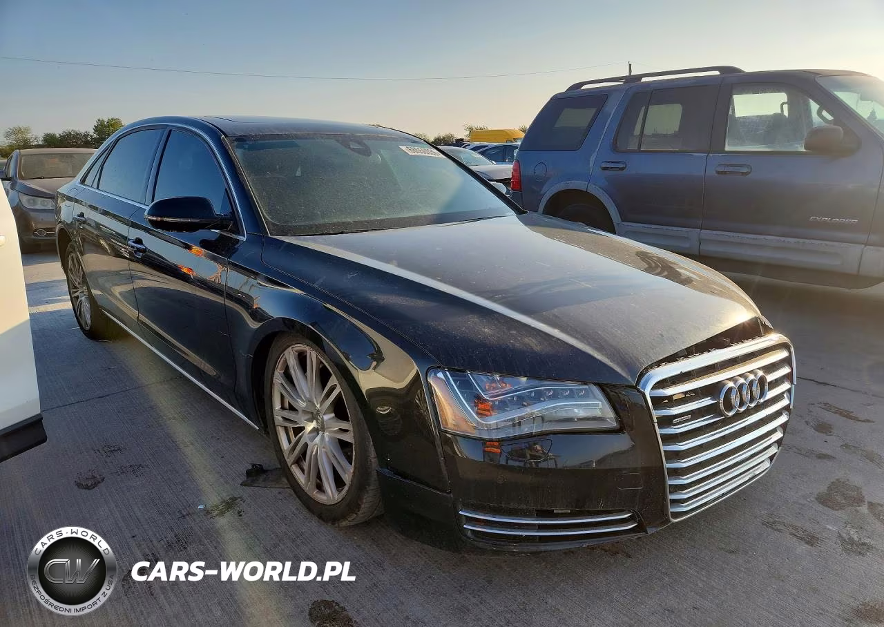 2014 Audi A8 L Quattro VIN:WAURGAFD4EN002439 - 4