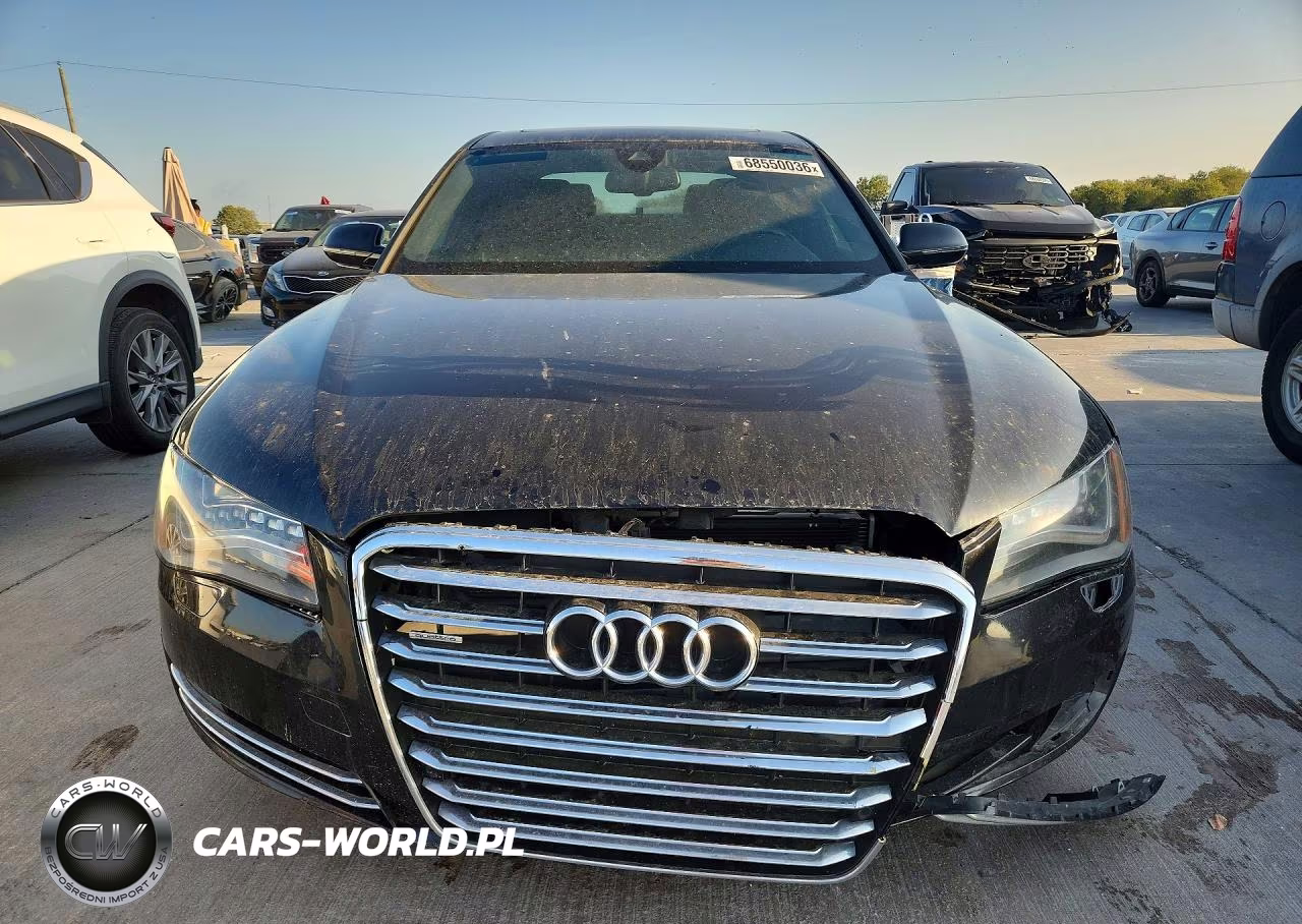2014 Audi A8 L Quattro VIN:WAURGAFD4EN002439 - 5