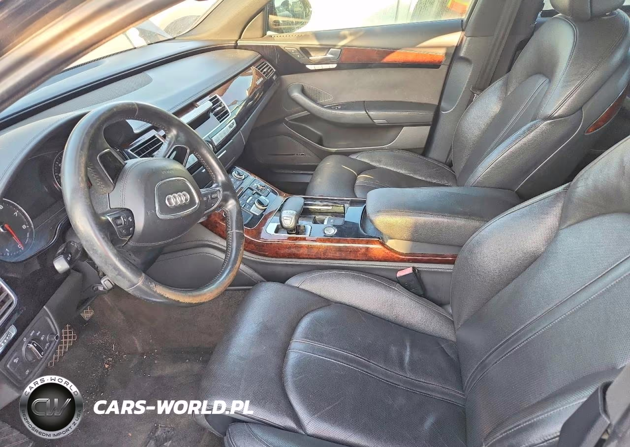 2014 Audi A8 L Quattro VIN:WAURGAFD4EN002439 - 7