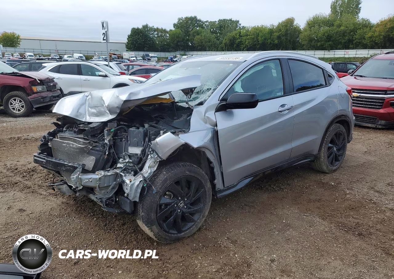 2021 Honda Hr-V Sport VIN:3CZRU6H16MM703207 - 1