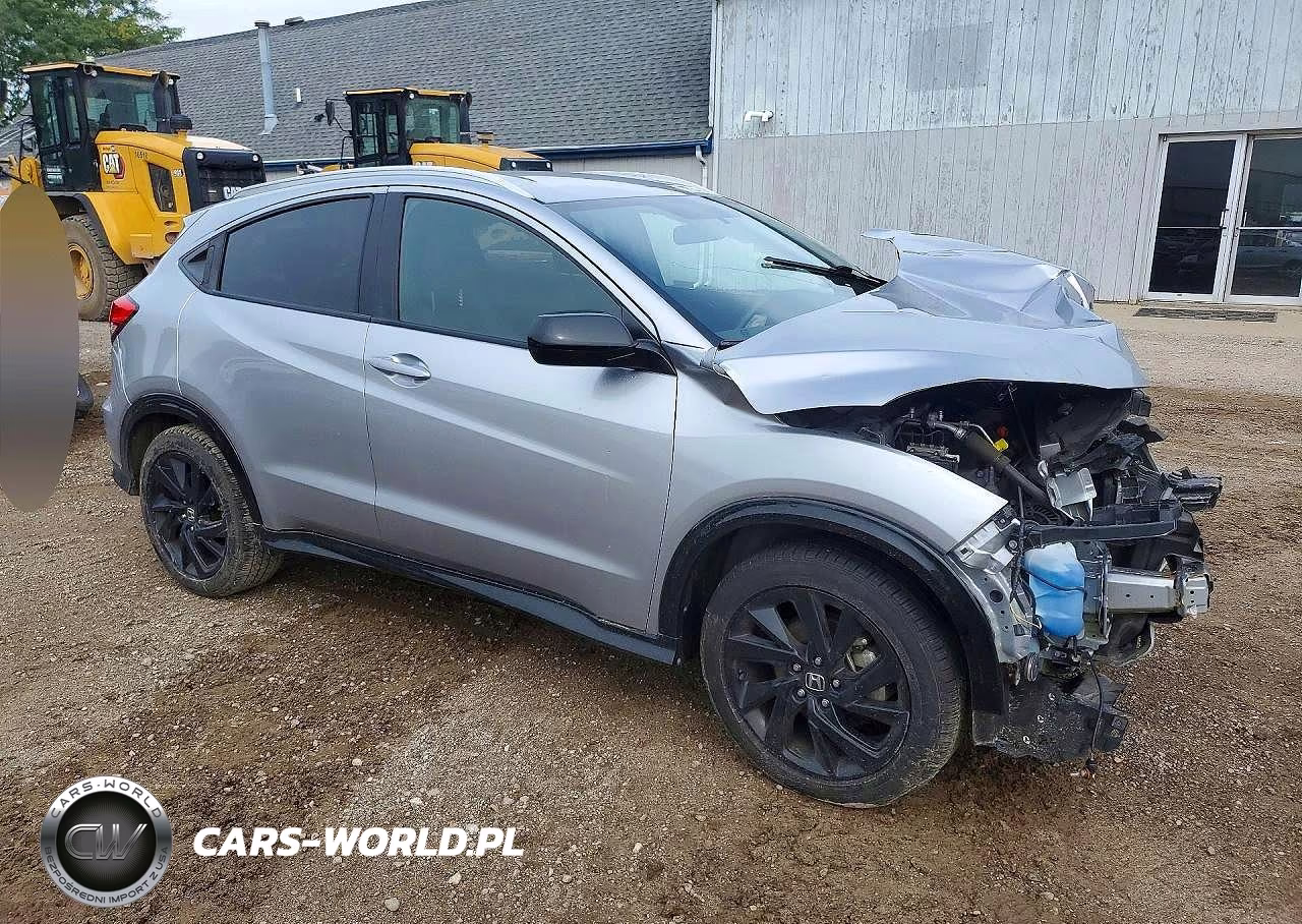 2021 Honda Hr-V Sport VIN:3CZRU6H16MM703207 - 4