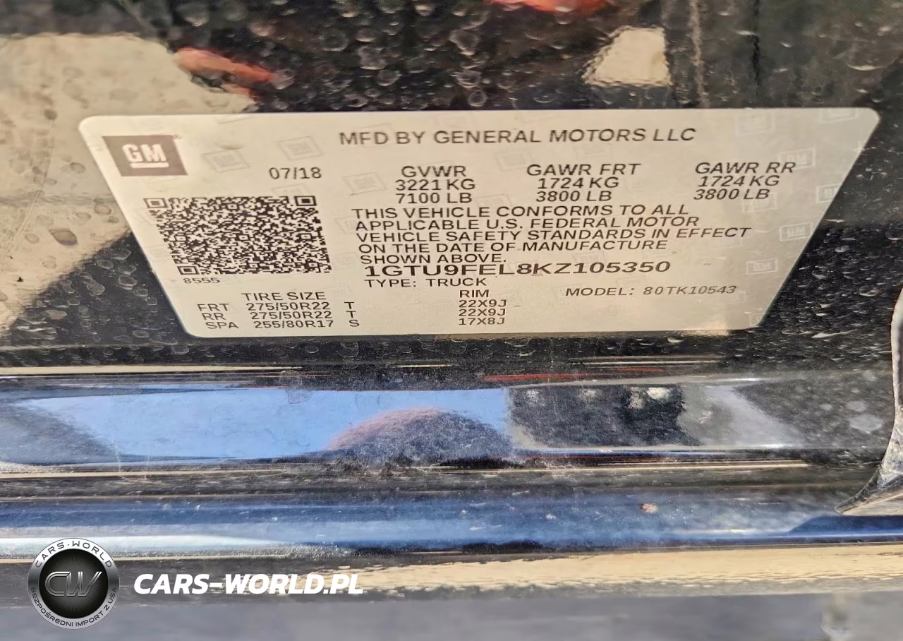 2019 GMC Sierra K1500 Denali VIN:1GTU9FEL8KZ105350 - 13