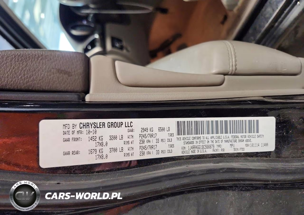 2011 Jeep Grand Cherokee Laredo VIN:1J4RR4GG1BC566879 - 13