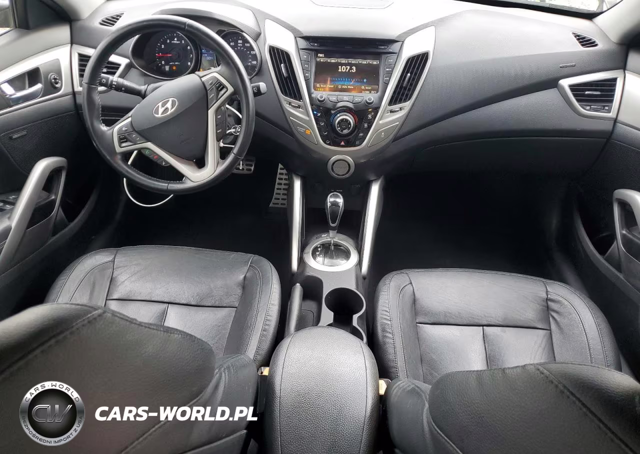 2015 Hyundai Veloster VIN:KMHTC6AD0FU218428 - 8