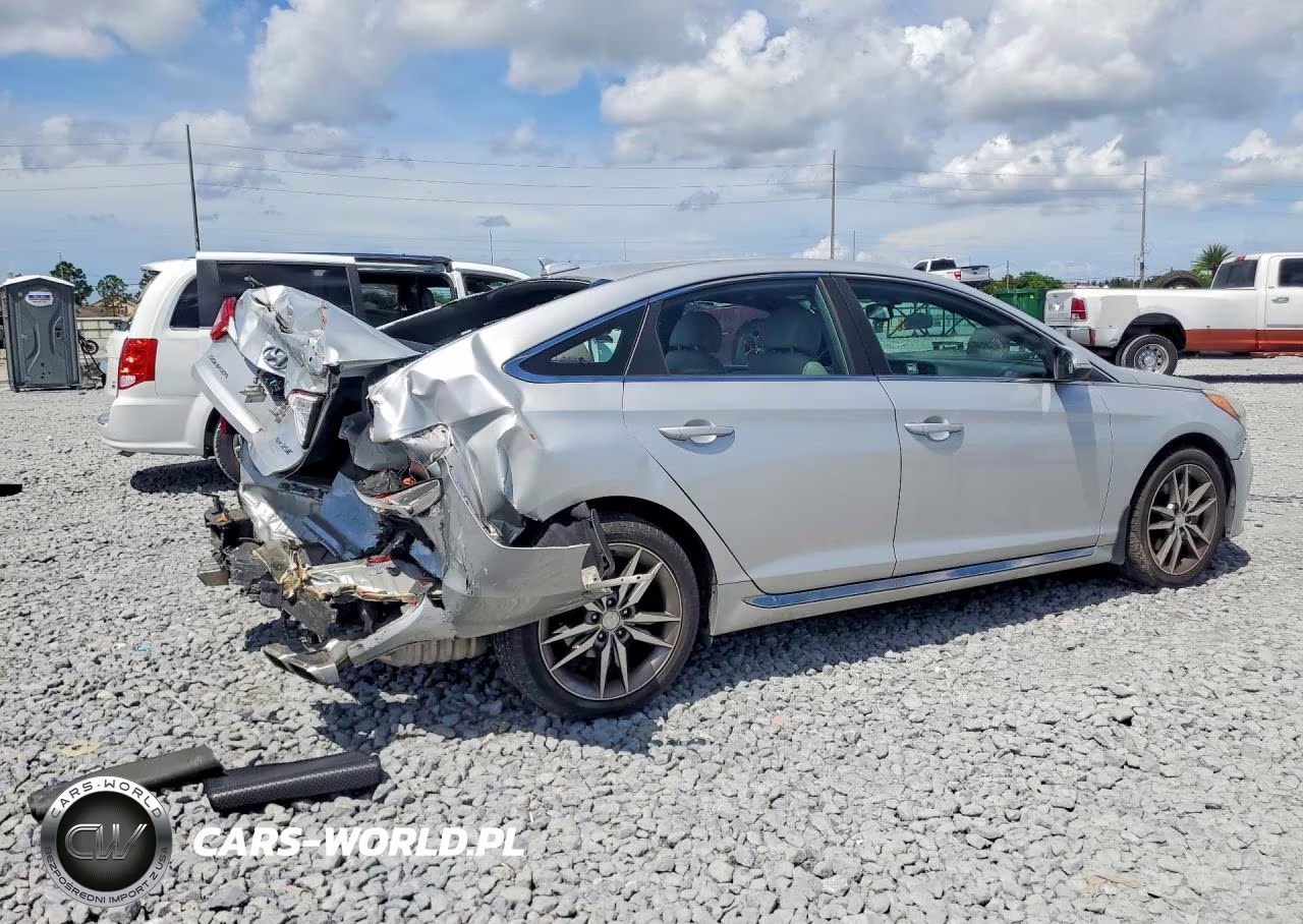 2017 Hyundai Sonata Sport 2.0T VIN:5NPE34AB7HH580415 - 3