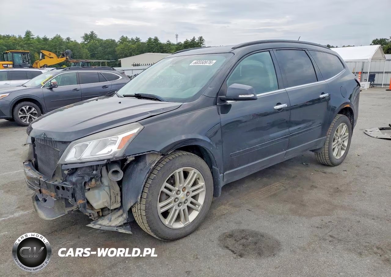2014 Chevrolet Traverse Lt VIN:1GNKVGKD6EJ236728 - 1
