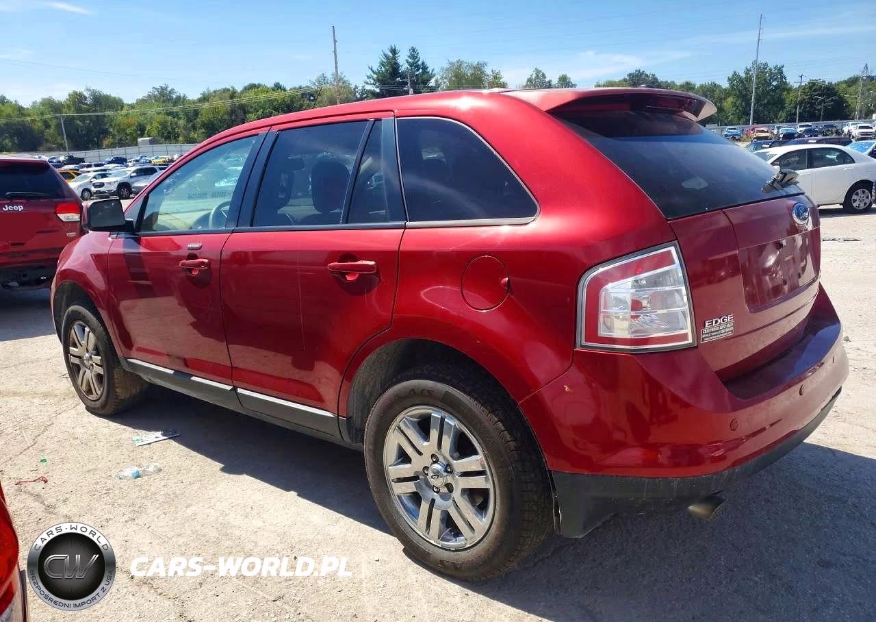 2007 Ford Edge Sel Plus VIN:2FMDK49C67BB69315 - 2