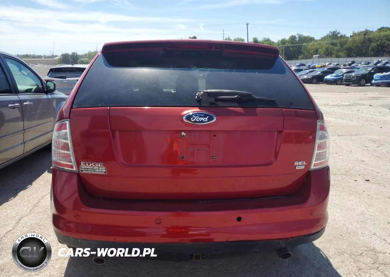 2007 Ford Edge Sel Plus VIN:2FMDK49C67BB69315 - 6