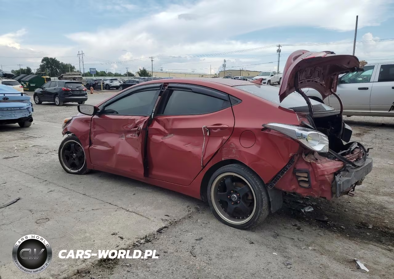 2012 Hyundai Elantra Gls VIN:KMHDH4AE3CU404415 - 2