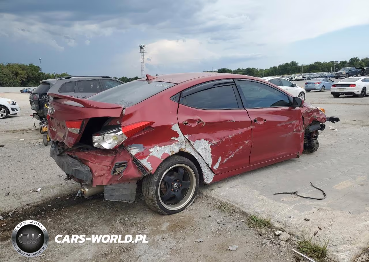 2012 Hyundai Elantra Gls VIN:KMHDH4AE3CU404415 - 3