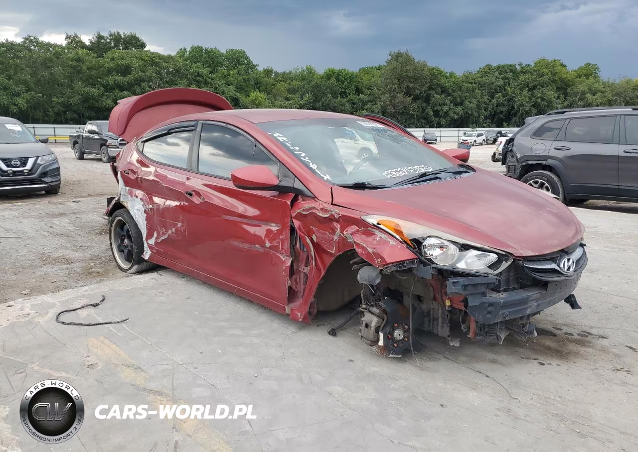 2012 Hyundai Elantra Gls VIN:KMHDH4AE3CU404415 - 4