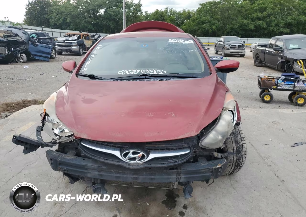 2012 Hyundai Elantra Gls VIN:KMHDH4AE3CU404415 - 5