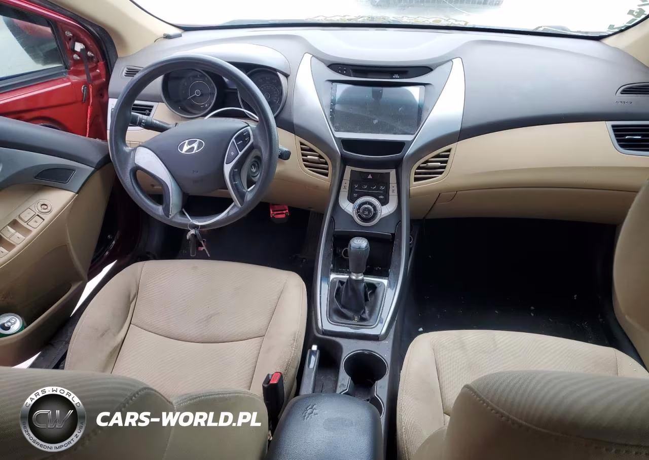 2012 Hyundai Elantra Gls VIN:KMHDH4AE3CU404415 - 8