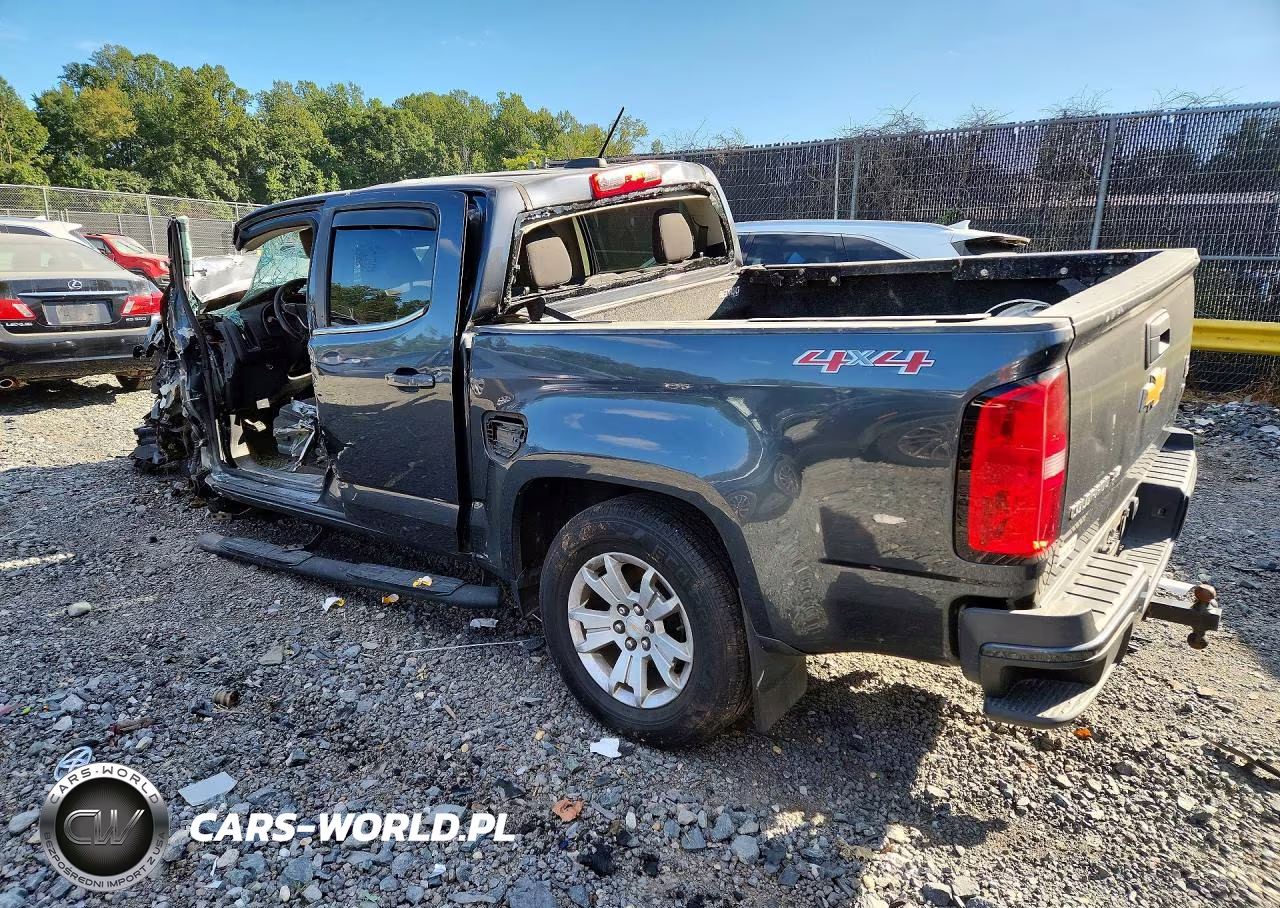 2017 Chevrolet Colorado Lt VIN:1GCGTCEN2H1213923 - 2