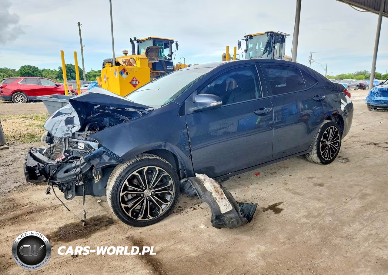 2015 Toyota Corolla S Plus VIN:2T1BURHE4FC263866 - 1