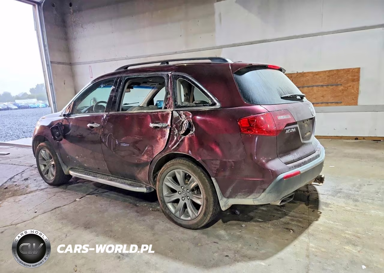 2010 Acura Mdx Advance VIN:2HNYD2H7XAH528821 - 2