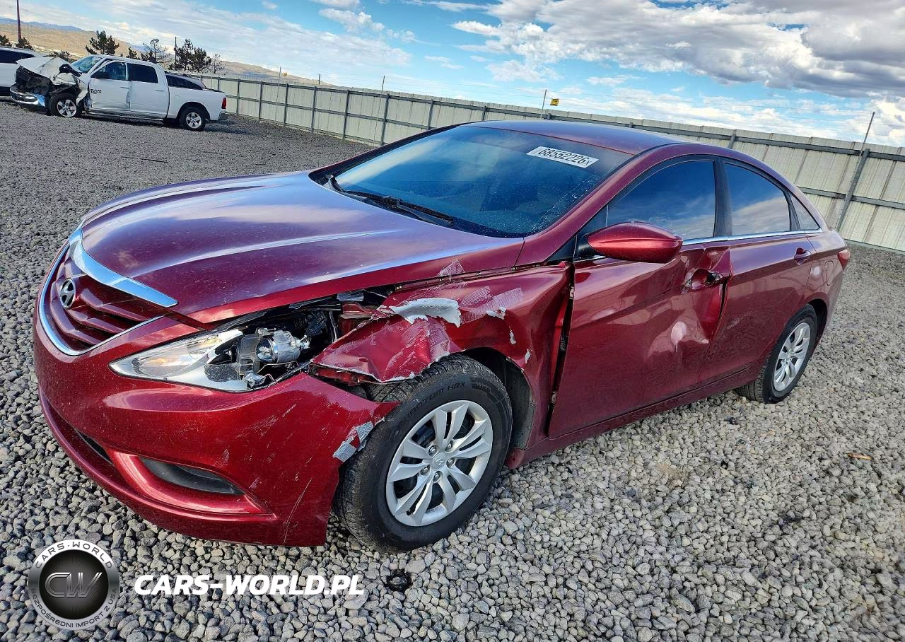 2012 Hyundai Sonata Gls VIN:5NPEB4AC2CH466651 - 1