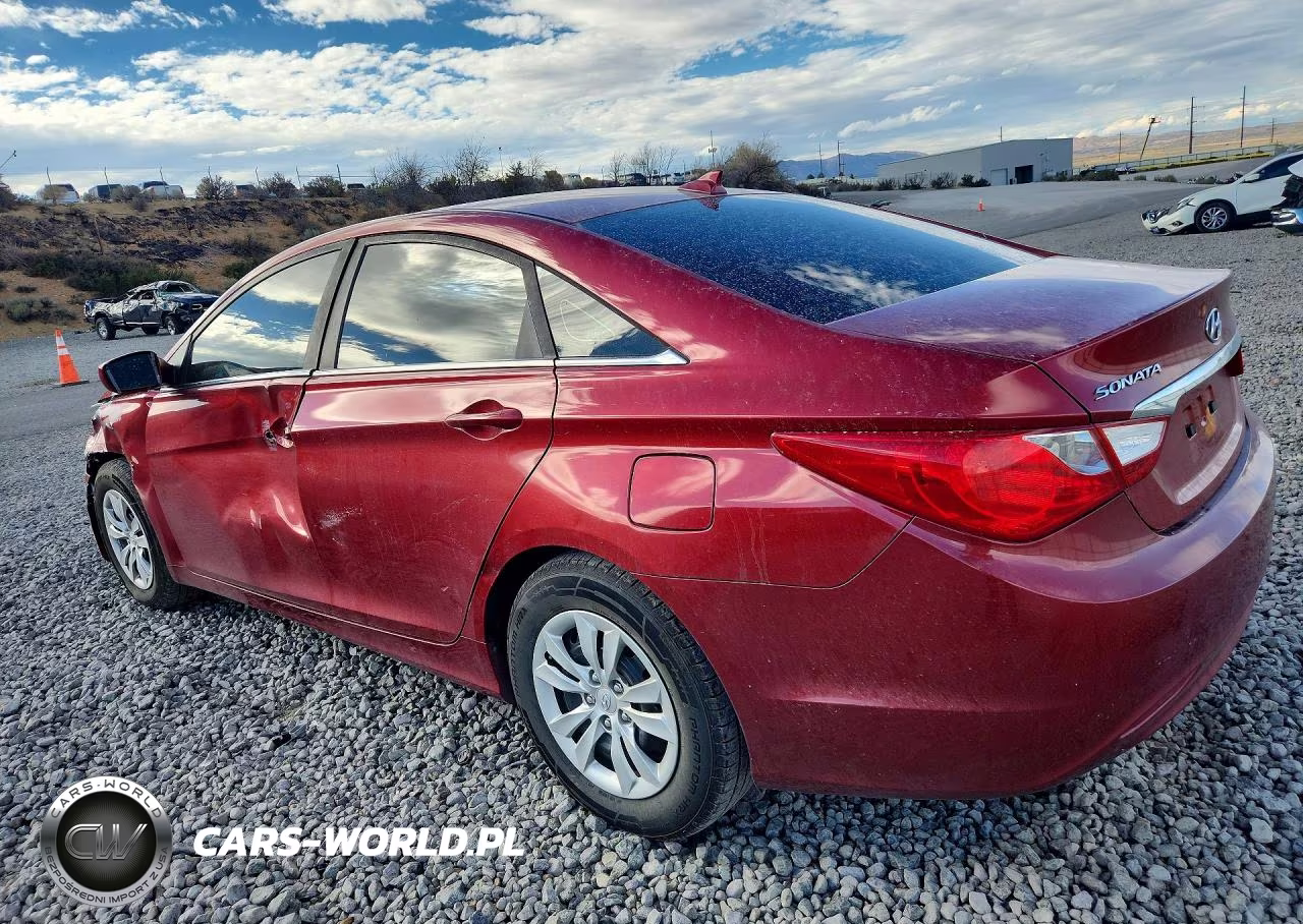 2012 Hyundai Sonata Gls VIN:5NPEB4AC2CH466651 - 2