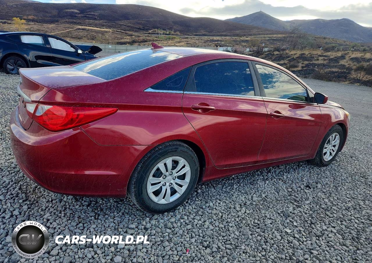 2012 Hyundai Sonata Gls VIN:5NPEB4AC2CH466651 - 3