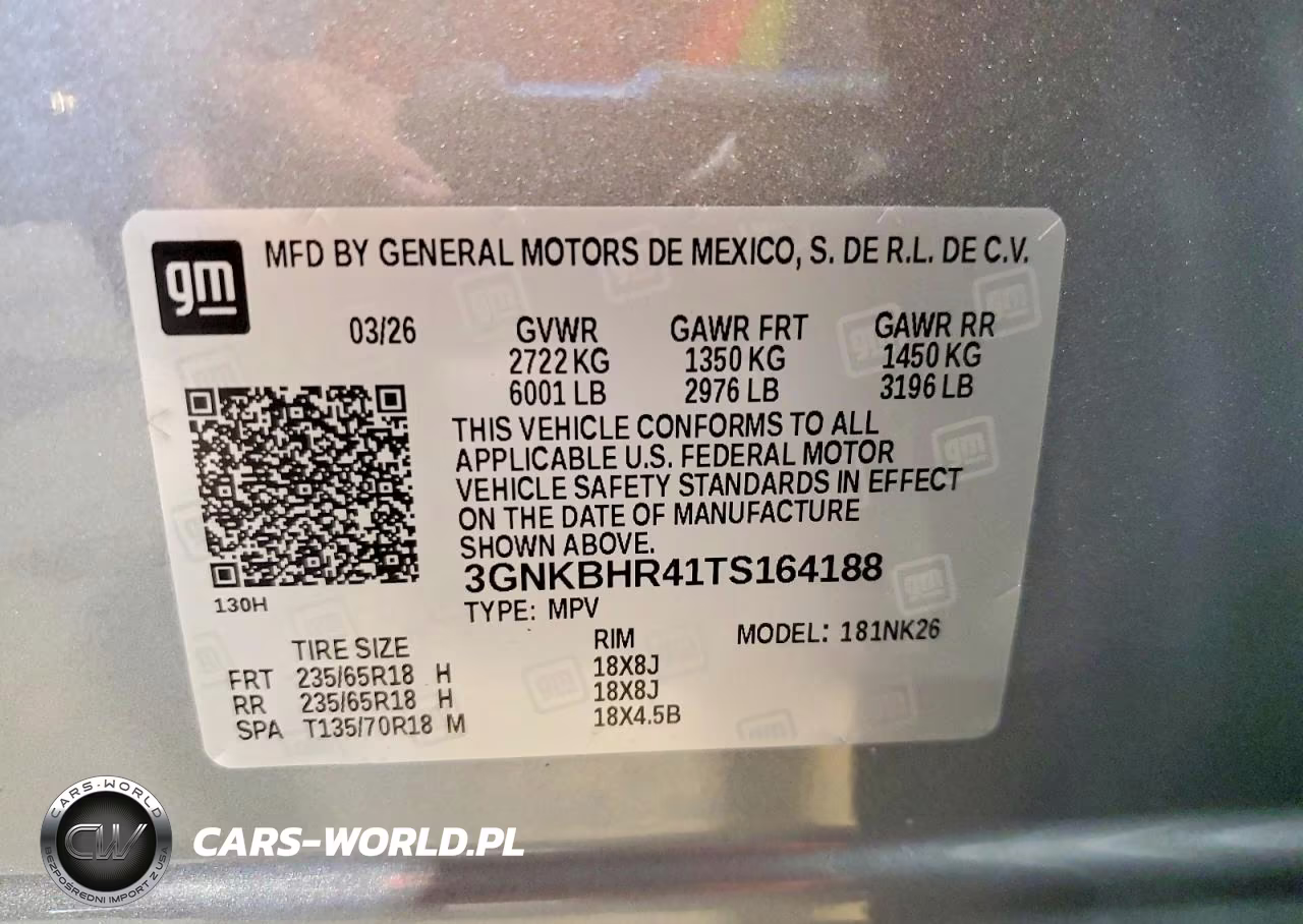 2026 Chevrolet Blazer 2Lt VIN:3GNKBHR41TS164188 - 13