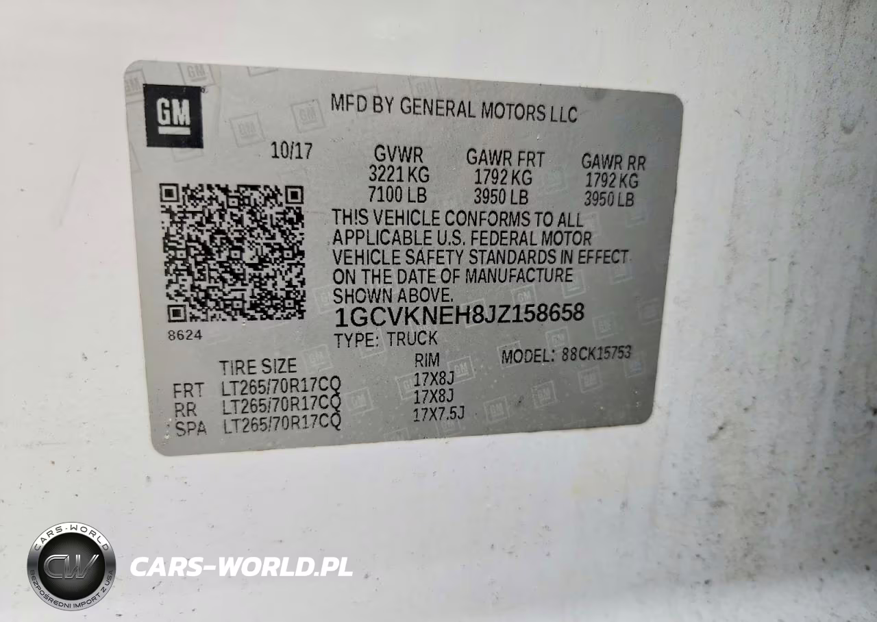 2018 Chevrolet Silverado K1500 VIN:1GCVKNEH8JZ158658 - 12
