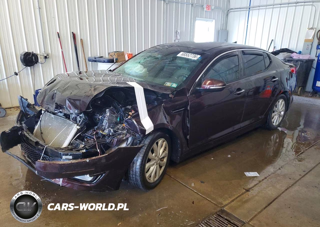 2014 Kia Optima Ex VIN:5XXGN4A73EG282224 - 1