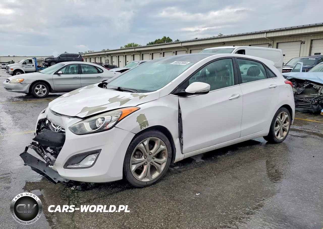 2013 Hyundai Elantra Gt Base VIN:KMHD35LE0DU153615 - 1