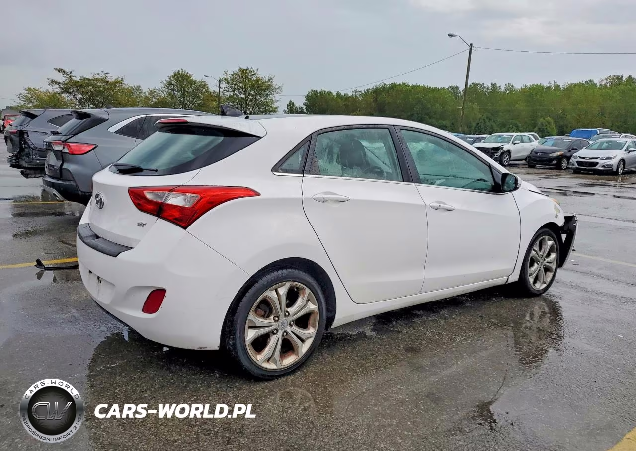 2013 Hyundai Elantra Gt Base VIN:KMHD35LE0DU153615 - 3