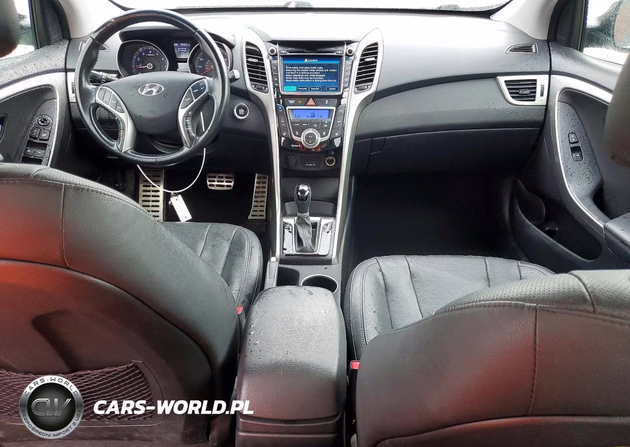 2013 Hyundai Elantra Gt Base VIN:KMHD35LE0DU153615 - 8