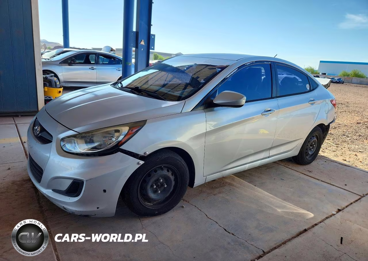 2013 Hyundai Accent Gls VIN:KMHCT4AE0DU480265 - 1