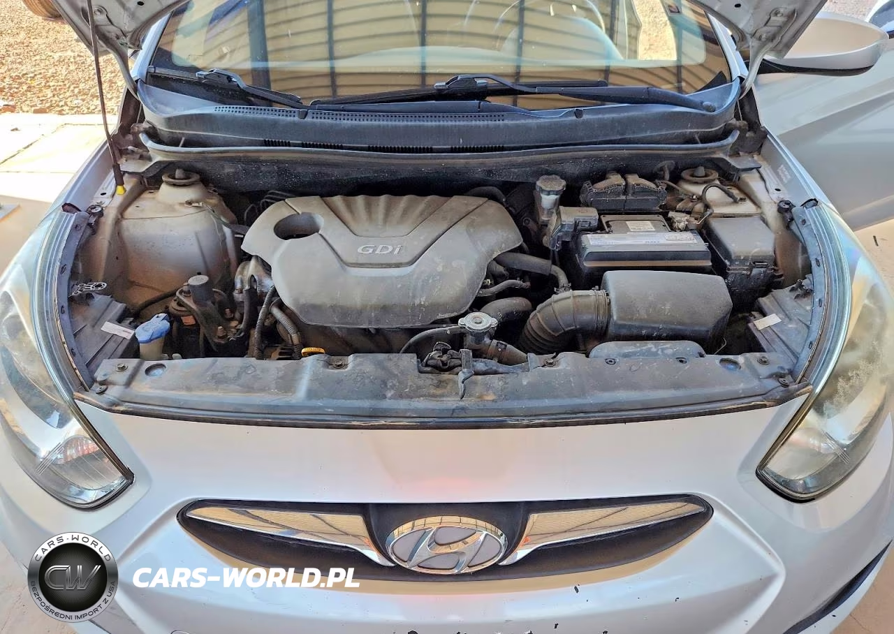 2013 Hyundai Accent Gls VIN:KMHCT4AE0DU480265 - 11