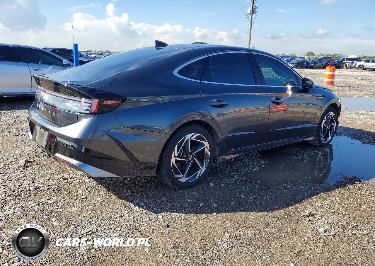 2024 Hyundai Sonata Sel VIN:KMHL14JAXRA409084 - 3