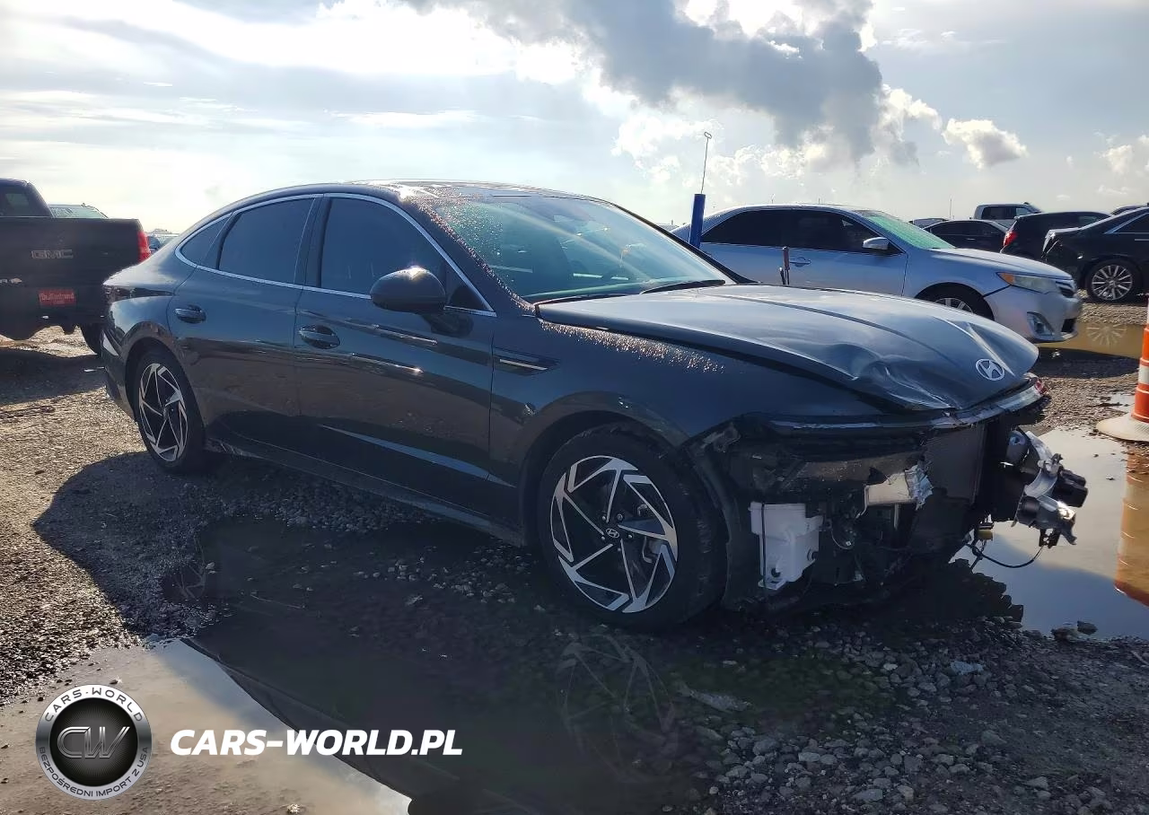 2024 Hyundai Sonata Sel VIN:KMHL14JAXRA409084 - 4