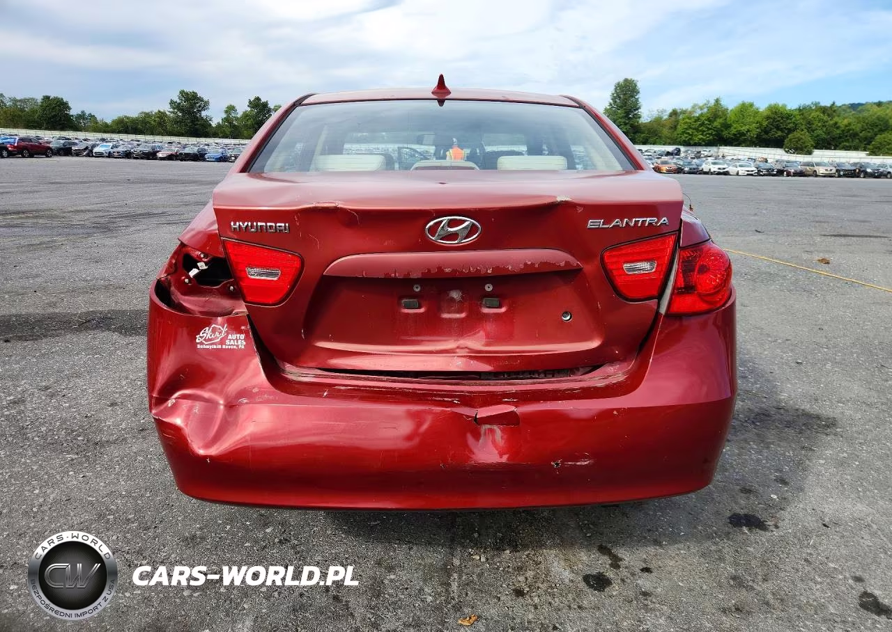 2009 Hyundai Elantra Gls VIN:KMHDU46DX9U817159 - 6