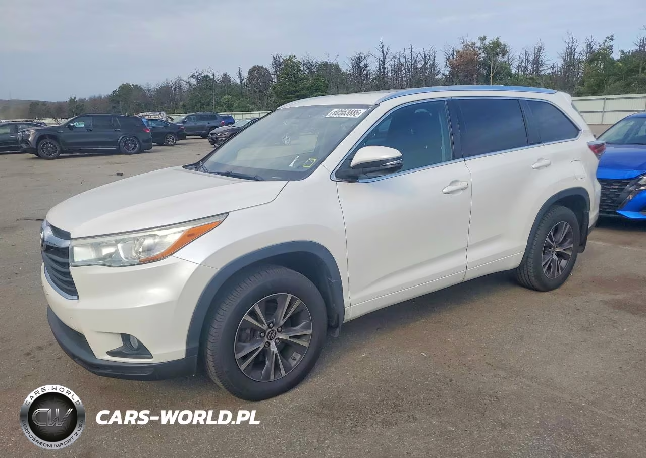 2016 Toyota Highlander Xle – zdjęcie 1 z 13