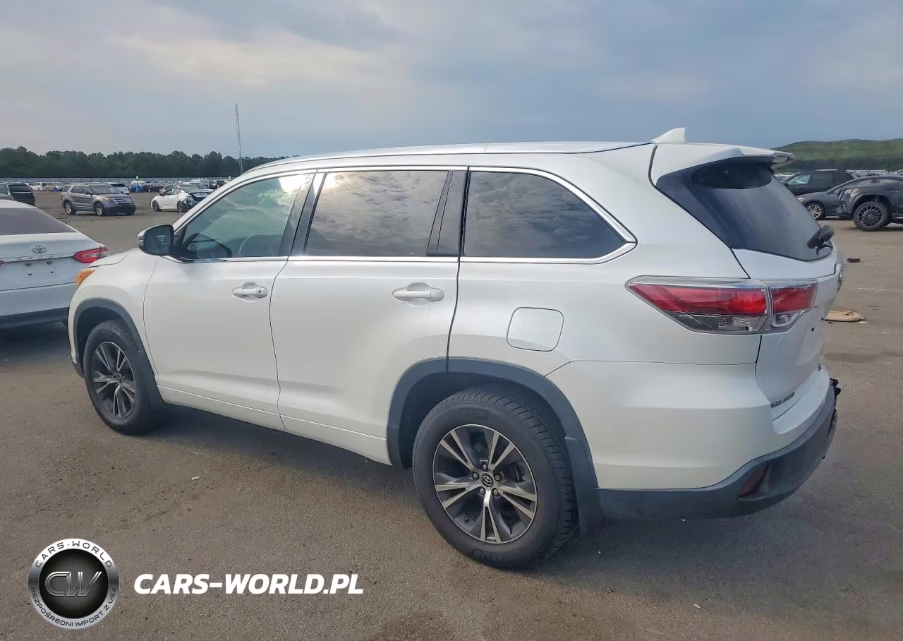 2016 Toyota Highlander Xle VIN:5TDJKRFHXGS318151 - 2
