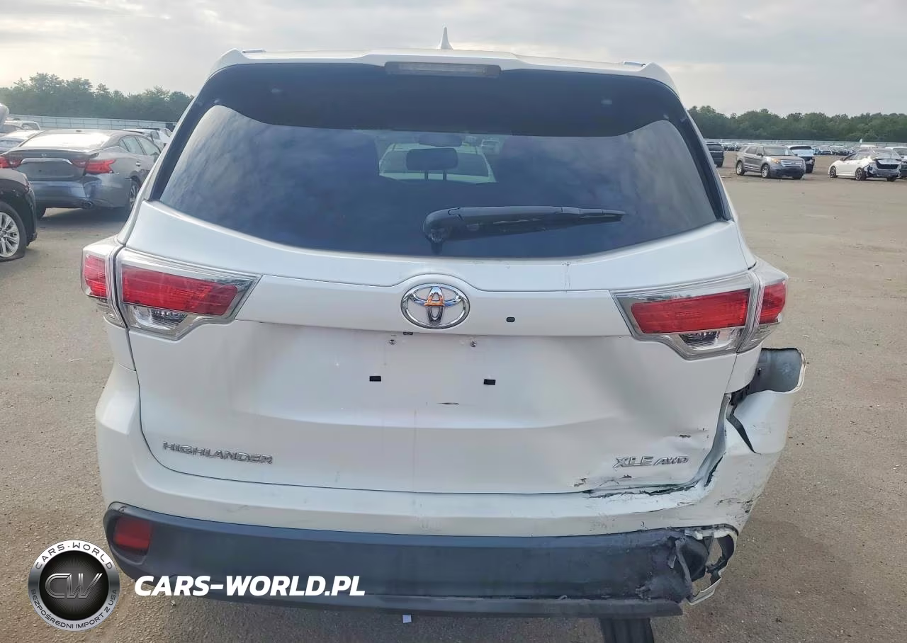 2016 Toyota Highlander Xle VIN:5TDJKRFHXGS318151 - 6